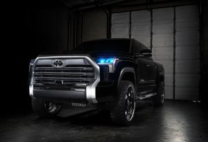 Toyota Tundra Demon Eye Headlight Kit - ORACLE Lighting - ColorSHIFT - RGB - `22-`27